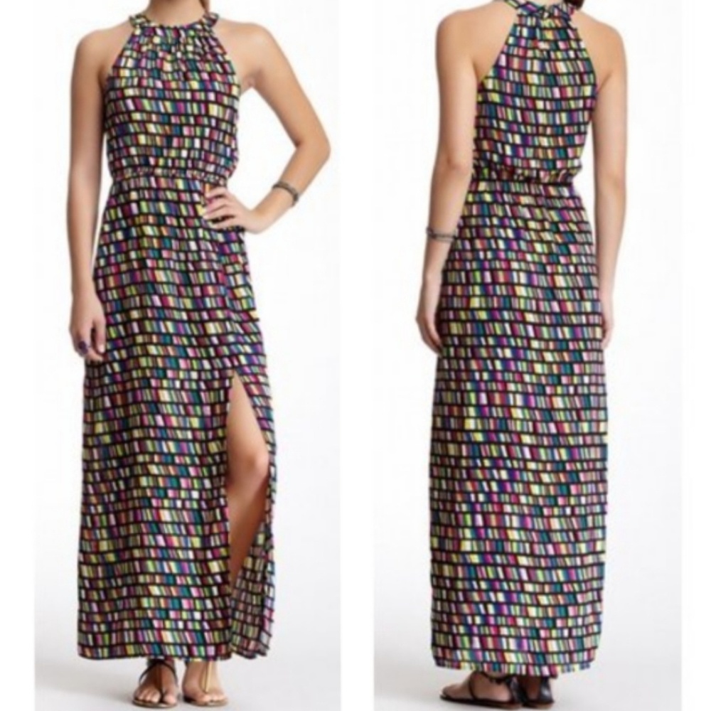 Love Ady Multicolor Sleeveless Maxi Dress